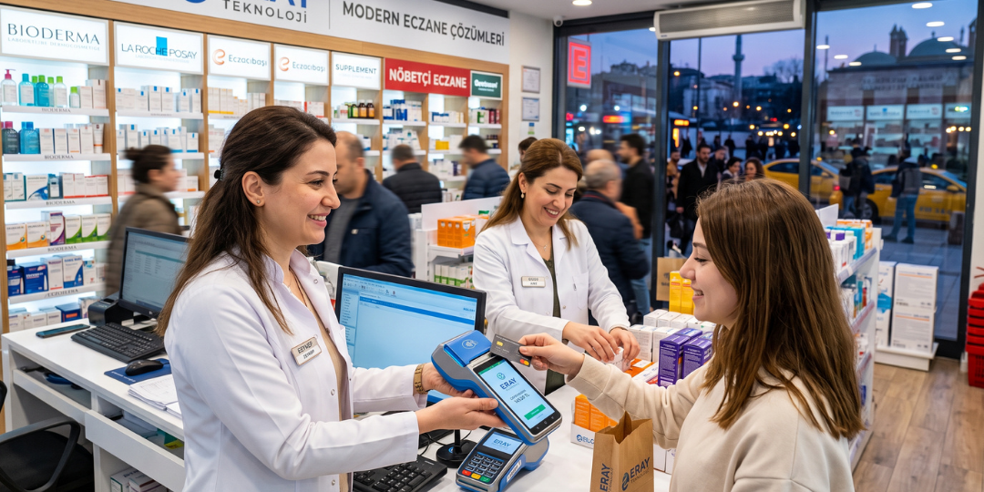 Modern Eczanelerin Yeni Gücü: Akıllı POS ve Yazar Kasa Sistemleriyle Süreçleri Hızlandırın!