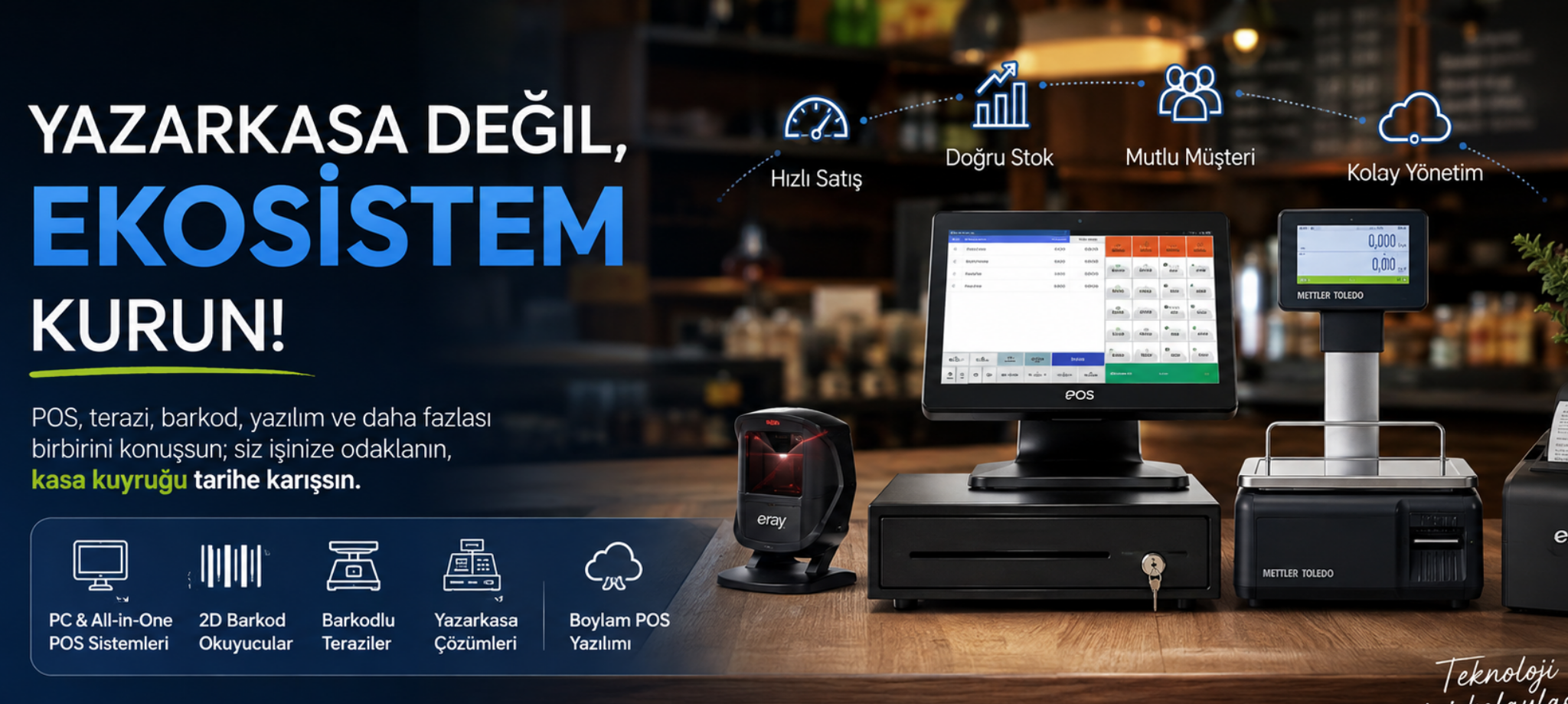 İşletmenizi Büyütürken Neden Sadece Yazarkasa Değil, Bir “Ekosistem” Kurmalısınız?